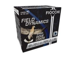 Fiocchi Steel Dove 2.75" 7/8 oz 7 Shot 20 Gauge Ammunition, 25 Rounds