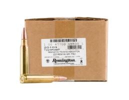 Remington 55 gr FMJ .223 Rem Ammunition, 1000 Rounds