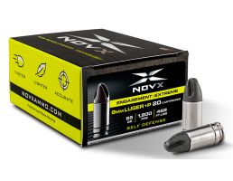 NOVX Engagement Extreme 65 gr 9mm Luger +P  Ammo, 20rds - 9EEPSS-20