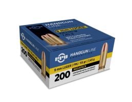 PPU 9mm Luger 115gr FMJ 200rds