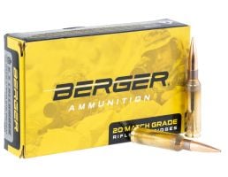 Berger Bullets Tactical 6.5 Creedmoor 130 gr Ammo OTM - 20rds - 31021