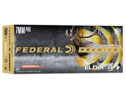 Federal Premium 7mm PRC 175 gr ELD-X Ammo, 20rds - P7PRCELDX1