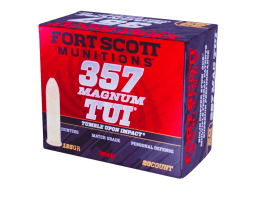 Fort Scott Self Defense Tumble Upon Impact .357 Magnum 125 gr SCS Ammo, 20rds - 357MAG125SCV