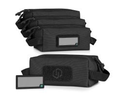 Savior Equipment Loose Sac Soft Ammo Carrier 4pk, Black - SP-AMST-4P-BK