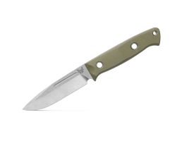 Benchmade Bushcrafter Fixed Blade Knife, OD Green - 163-1