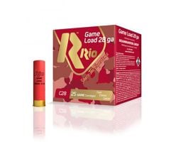 Rio Game Load 28 28Gauge  2-3/4" 1oz #8 Shot Ammo, 25rds - RCHV288