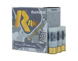 Rio Ammo Royal Buck 12 Gauge 2.75" 00 Buck Shot, 25rds - RB12925