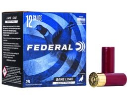 Federal H1254 Game-Shok Heavy Field 12 Gauge Shotgun Shells 2.75" #4 25 Bx
