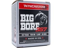 Winchester Big Bore .357 Magnum 158gr JHP 20rds - X357MBB