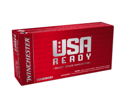 Winchester USA Ready 6.8 SPC 115 gr FMJ Rifle Ammo, 100Rds