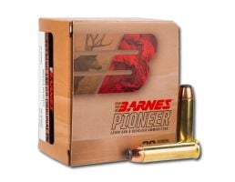 Barnes Bullets Pioneer .357 Magnum 180gr FNJSP 20rds Handgun Ammo, 20Rds