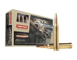 Norma ORYX .22-250 Remington 55gr Bonded SP Rifle Ammo, 20Rds