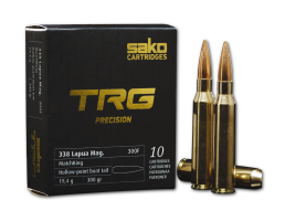 Sako TRG Precision .338 Lapua Magnum 300gr MatchKing BTHP 10rds Rifle Ammo, 10Rds