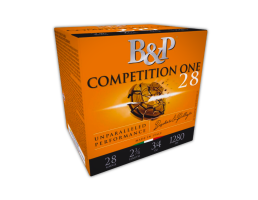 B&P Competition One 28 Gauge 2-3/4" #8 3/4oz Shotshells, 25Rds