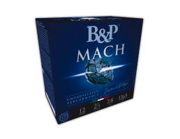 B&P Mach 12 Gauge 2-3/4" #7.5 7/8 oz Shotshell Ammo, 25rds  - 12B78F27