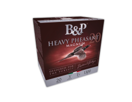 B&P Heavy Pheasant 20 Gauge 3" #4 1-1/4oz Shotshell Ammo, 25rds 