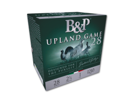 B&P Upland Game 28 Gauge 2-3/4" #5 1oz Shotshells, 25Rds