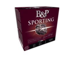B&P Sporting 12 Gauge 2-3/4" #8 shot 1oz Shotshells, 25rds