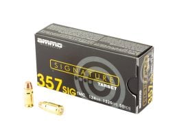 Ammo Inc Signature Target .357 Sig 124 gr TMC Ammo, 50rds