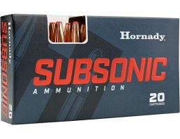 Hornady Subsonic .338 ARC 307 gr Sub‑X® Ammo, 20rds - 82272