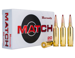 Hornady Match .22 Creedmoor 80 gr ELD, 20rds