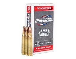 Winchester Ammo .223 Remington 20rd 62gr FMJ Open Tip- U223HP62