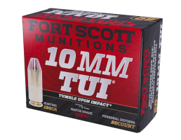 Fort Scott Munitions 10mm TUI 190GR SCS 20rds - 10MM190SCV2