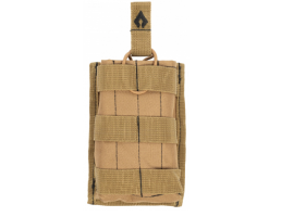 Advance Warrior Solutions Open Top Single Mag Pouch, Tan - AROTSMP-TN