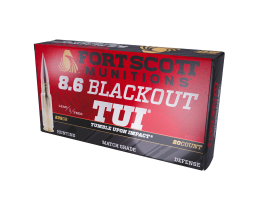 Fort Scott Munitions Tumble Upon Impact 8.6 Blackout 235gr SCS Ammo, 20rds - 86BLK235SCV1