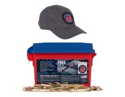 Hornady America 250th Anniversary 6.5 Creedmoor 140gr BTHP Match 250rd Ammo Can - 81479