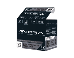 Migra Steel Waterfowl 12 Gauge 3in 1-1/4 oz #2/BB Stacked Load, 25rds - M12SS2BB