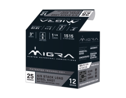 Migra Steel Waterfowl 12 Gauge 3in 1-1/4 oz #4/6 Stacked Load, 25rds - M12AS46