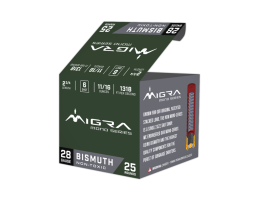 Migra Bismuth Mono Series 28 Gauge 2-3/4in 11/16oz #6 Shot Load, 25rds - M2886