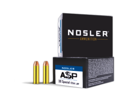 Nosler ASP .38 Special 125 Grain HP Ammo, 20Rds - 40137