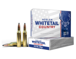 Nosler Whitetail Country .243 WIN 100 Grain SB Ammo, 20Rds - 40122