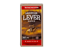 Winchester American Lever Range .357 Magnum 130gr FMJ Ammo, 50Rds