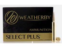 Weatherby Select Plus 6.5-300 Weatherby Mag 140 grain Berger VLD Hunting Rifle Ammo, 20/Box - R653140VLD