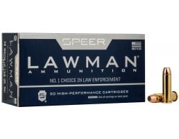 Speer Lawman Training 158 gr Total Metal Jacket .38 Spl +P Ammo, 50/box - 53750