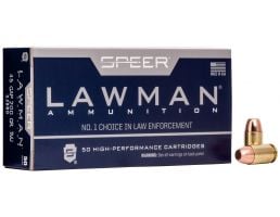 Speer Lawman Training 200 gr Total Metal Jacket .45 GAP Ammo, 50/box - 53980
