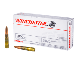 Winchester USA 300BLK 200gr FMJ-OT Sub Sonic Ammunition - 20rds - USA300BLKX
