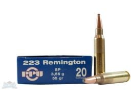 PRVI Partizan .223 55gr Soft Point Ammunition 20rds - PP2.23