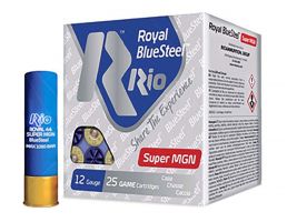 RIO Royal Blue 3.5" 1-9/16 oz BBB Steel Super Magnum 12ga Ammo, 25rd - RBSSM44BBB