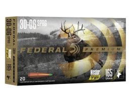 Federal Nosler Ballistic Tip .30-06 Springfield Ammo 20 Rounds Ammunition - P3006Q