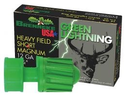 Brenneke USA Green Lightning 12 Gauge 2.75" Shotgun Slug, 5/box - SL-122HFSGL