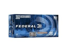 Federal Power-Shok 360 BHMR 200 gr JSP 20rds Rifle Ammo for Maximum Impact - 360BHBS