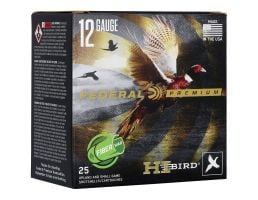 Federal Premium Hi-Bird Fiber Wad 12 Gauge 2-3/4" #5 1-1/4 oz 25rds Shotshell - Premium Fiber Wad for Birds - HVF12HW 5