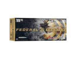 Federal Premium Big Game 7mm PRC 170 gr Terminal Ascent 20rds Rifle Ammo for Superior Accuracy - P7PRCTA3