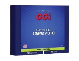 CCI 10mm 105 gr #9 10rds Handgun Shotshell for Versatile Use and Enhanced Performance - 3710