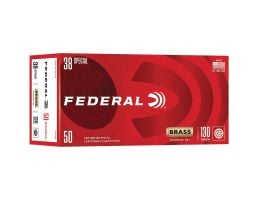 Federal Champion .38 Special 130 gr FMJ 50rds Handgun Ammo for Dependable Target Practice - C38130A