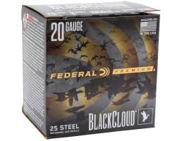 Federal Premium Ultra Steel 20 Gauge 3" #2 1 oz 25rds Shotshell - High-Performance for Versatile Use - PWUX2092